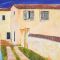 ...in der Toscana | Acryl/Effektspachtel auf Leinwand 70 x 90 cm (unvollendet)