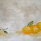 Zitronen...im stilleben | Effektspachtel/Pastellkreide/Acryl auf Leinwand 40 x 60 cm
